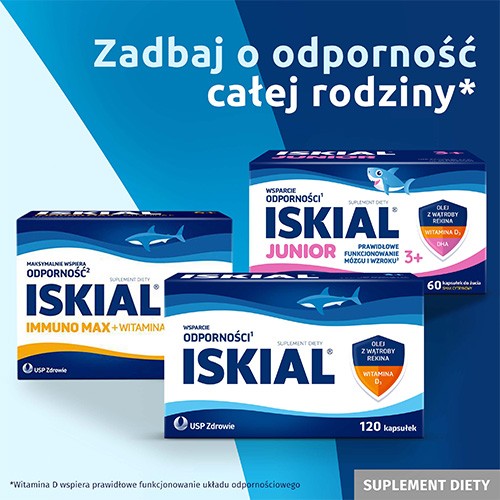 #4 – Iskial Immuno Max + Cynk, 120kaps.