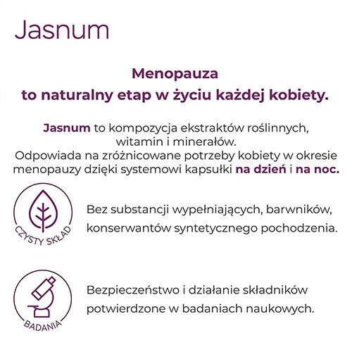 Miniaturka artykułu - #0 Jasnum, 30kaps. na dzień + 30kaps. na noc