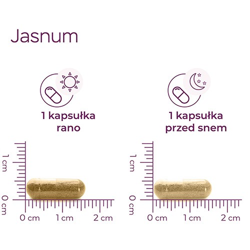 Zdjęcie produktu - 3 Jasnum, 30kaps. na dzień + 30kaps. na noc