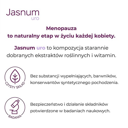 Miniaturka artykułu - #0 Jasnum Uro, 60 kaps.