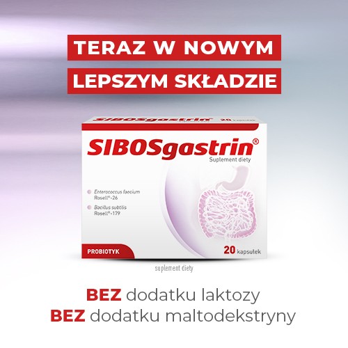 Miniaturka artykułu - #1 SIBOSgastrin, 20 kaps.