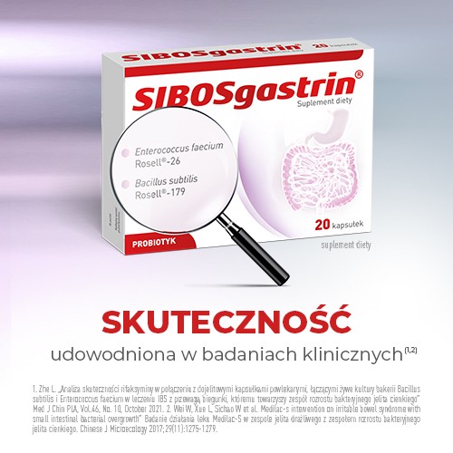 Zdjęcie produktu - 2 SIBOSgastrin, 20 kaps.