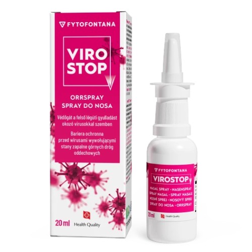 Miniaturka artykułu - #1 fytofontana Zestaw ochronny przeciw wirusom: Virostop spray do nosa, 20ml i spray do jamy ustnej, 30ml
