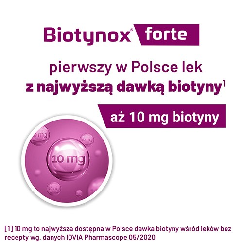 Zdjęcie produktu - 2 Zestaw 3x Biotynox Forte 0,01 g, 60 tabletek 