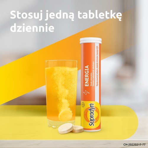 Zdjęcie produktu - 6 Supradyn Energia, 15 tabl. musujących
