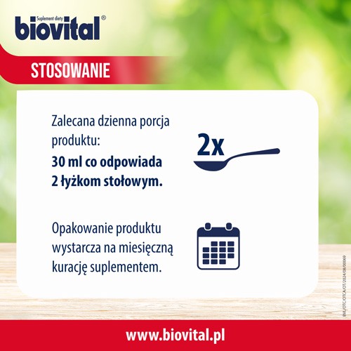 Zdjęcie produktu - 4 Dwupak Biovital Zdrowie Plus, 2 x 1 L 