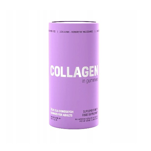 Miniaturka artykułu - #0 NOBLE HEALTH Collagen Kolagen w żelkach dla dorosłych, 300g
