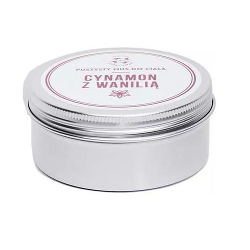 Miniaturka artykułu - #0 CZTERY SZPAKI (4szpaki) Puszysty mus do ciała Cynamon z Wanilią, 150ml