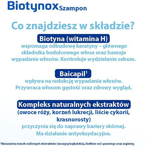 Zdjęcie produktu - 4 BIOTYNOX Szampon wzmacniający przeciw wypadaniu włos&oacute;w, 200ml