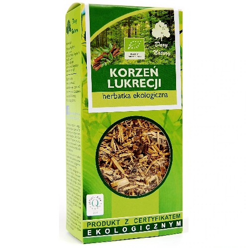 Miniaturka artykułu - #0 DARY NATURY Herbatka korzeń lukrecji, 50 g Bio