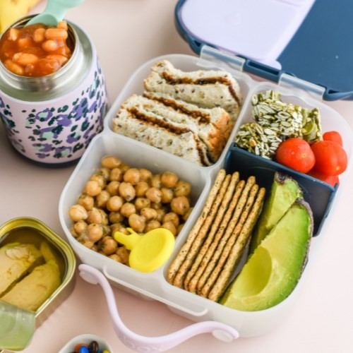 Zdjęcie produktu - 3 B.BOX Mini Lunchbox Indigo Rose, 1 szt.