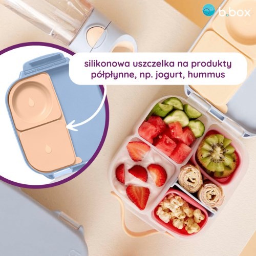 Zdjęcie produktu - 4 B.BOX Mini Lunchbox Indigo Rose, 1 szt.