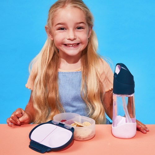 Miniaturka artykułu - #1 B.BOX SNACKBOX Pojemnik na przekąski Indigo Rose, 1 szt.