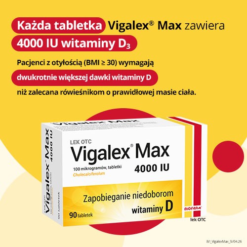 Zdjęcie produktu - 2 Vigalex Max, 90 tabl.