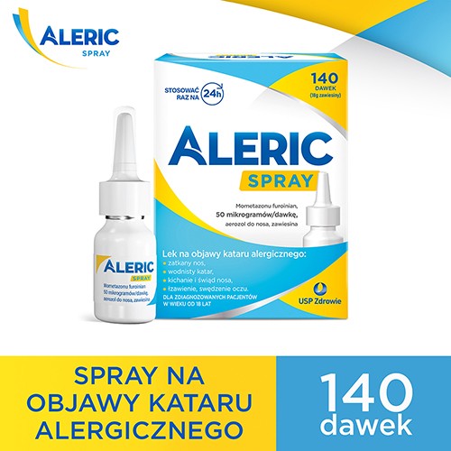 Miniaturka artykułu - #0 Aleric Spray, 140 dawek (18g)