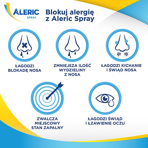 Miniaturka artykułu - #1 Aleric Spray, 140 dawek (18g)