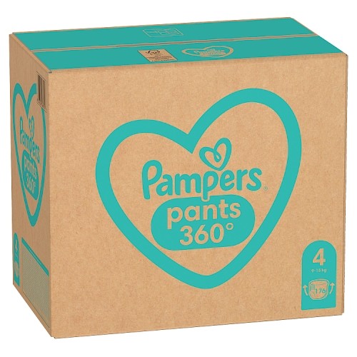 Zdjęcie produktu - 6 Pampers Pants 4 9-15kg, 176 sztuk.