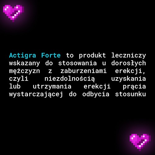 Zdjęcie produktu - 2 Zestaw 4 x Actigra Forte 50mg, 2 tabletki