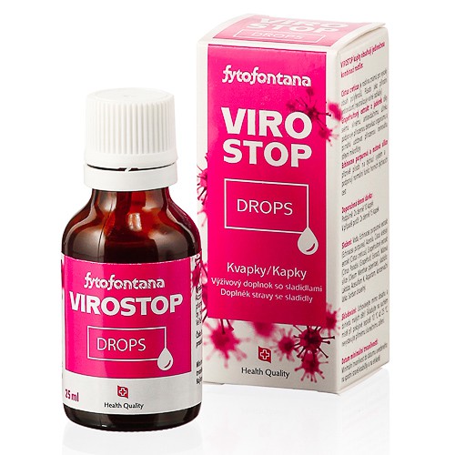 Miniaturka artykułu - #0 fytofontana VIROSTOP krople, 25ml