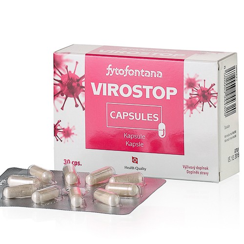 Miniaturka artykułu - #1 fytofontana VIROSTOP Kapsułki, 30 kaps.