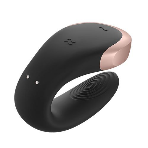 Zdjęcie produktu - 2 Satisfyer Double Love Luxury Partner wibrator dla par Black