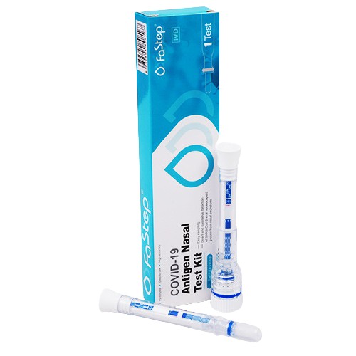 Zdjęcie produktu - 2 FASTEP COVID-19 Antygen Zestaw testowy do nosa, 1 sztuka