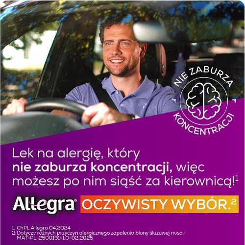 Miniaturka artykułu - #0 Zestaw 3x Allegra 120 mg, 10tabl.