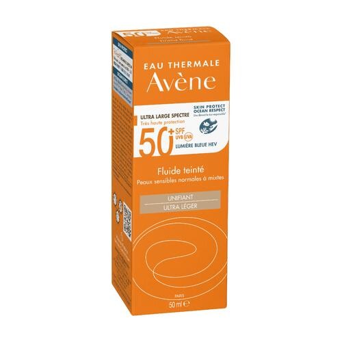 Zdjęcie produktu - 0 AVENE Bardzo wysoka ochrona przeciwsłoneczna Fluid koloryzujący SPF50+, 50ml