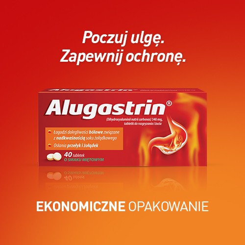 Zdjęcie produktu - 4 Zestaw Alugastrin 3x 40tabl.