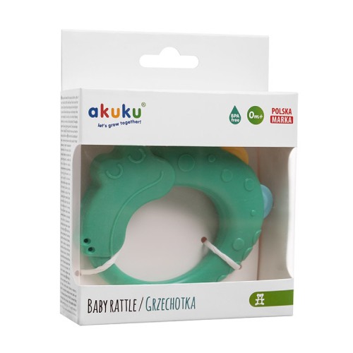 Miniaturka artykułu - #0 AKUKU Grzechotka Krokodyl A0539