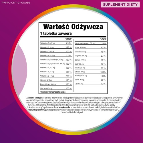Zdjęcie produktu - 3 CENTRUM ONA Formuła Multiefekt, 30 tabletek