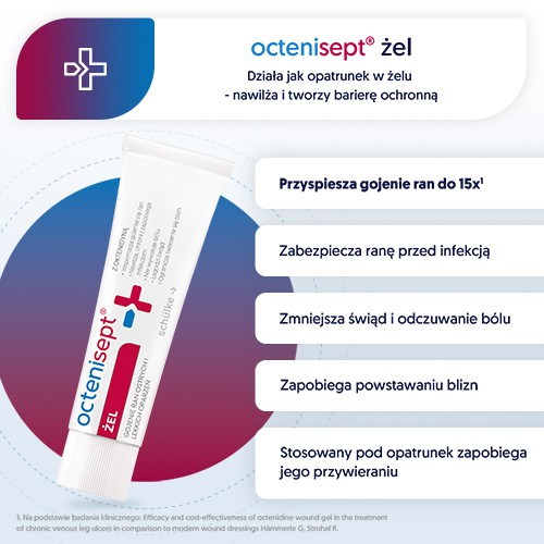 Miniaturka artykułu - #1 OCTENISEPT żel, 20g