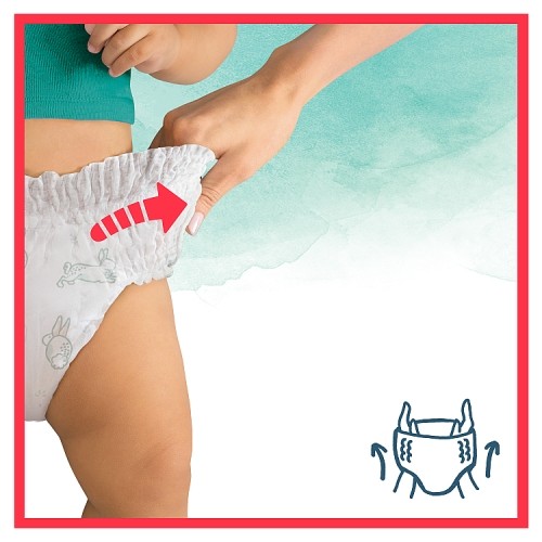 Zdjęcie produktu - 2 PAMPERS Harmonie Pants 6 Pieluchomajtki rozmiar 6, 18 sztuk