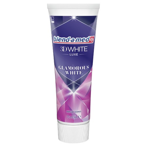 Miniaturka artykułu - #0 BLEND-A-MED 3DWhite Luxe Glamorous White Pasta do zęb&oacute;w, 75ml
