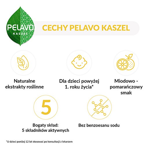 Miniaturka artykułu - #1 Pelavo kaszel suchy i mokry syrop, 175ml