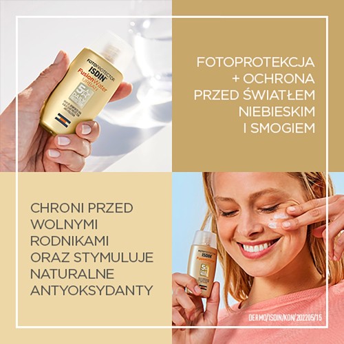 Miniaturka artykułu - #1 ISDIN Fusion Water Urban krem przeciwsłoneczny SPF30, 50ml