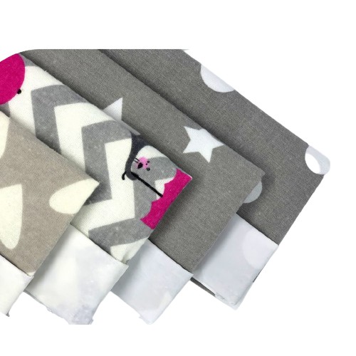 Zdjęcie produktu - 0 EGA KIDS Pieluchoceratka flanelowa 60x50 Mix kolor&oacute;w, 1szt.