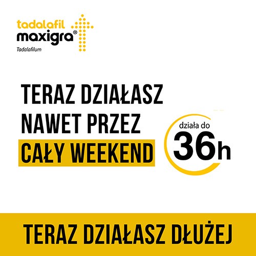 Zdjęcie produktu - 2 Tadalafil Maxigra 10mg, 2 tabletki powlekane