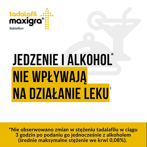Zdjęcie produktu - 3 Tadalafil Maxigra 10mg, 2 tabletki powlekane