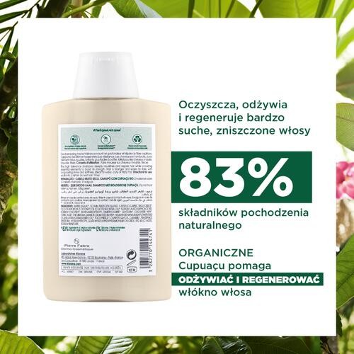 Miniaturka artykułu - #1 KLORANE Szampon z organicznym Cupuacu, 200ml