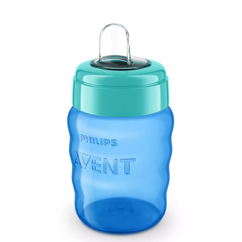 Miniaturka artykułu - #1 AVENT Kubek z ustnikiem 553/05 9m+ blue, 260ml
