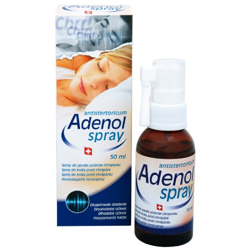 Miniaturka artykułu - #1 fytofontana ADENOL Spray do gardła przeciw chrapaniu, 50ml