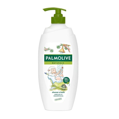 Miniaturka artykułu - #0 PALMOLIVE NATURALS KIDS Krem pod prysznic i do kąpieli dla dzieci 750ml