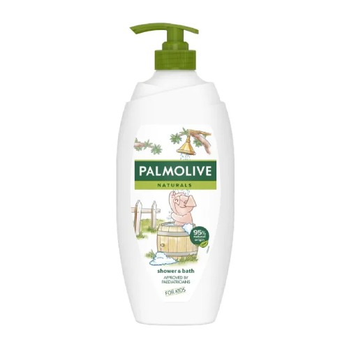 Zdjęcie produktu - 2 PALMOLIVE NATURALS KIDS Krem pod prysznic i do kąpieli dla dzieci 750ml