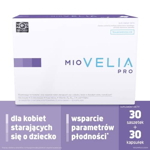 Miniaturka artykułu - #0 MIOVELIA PRO, 30kaps. + 30 saszetek