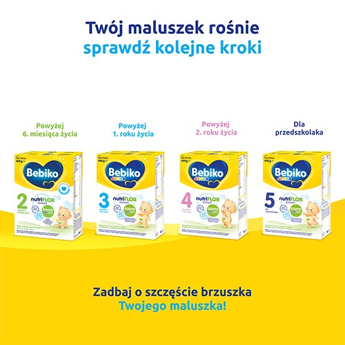 Zdjęcie produktu - 3 Bebiko 1 Mleko początkowe dla niemowląt od urodzenia, 600g