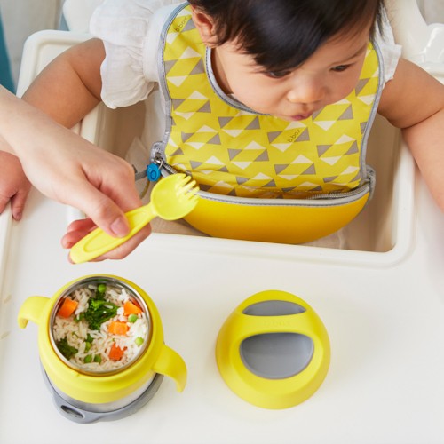 Miniaturka artykułu - #1 B.BOX Łyżeczka do termosu na jedzenie Lemon Sherbet, 1szt.
