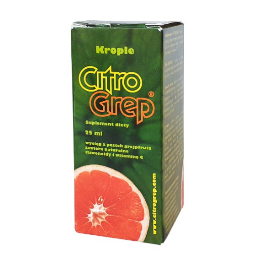 Miniaturka artykułu - #0 CitroGrep Krople, 25ml