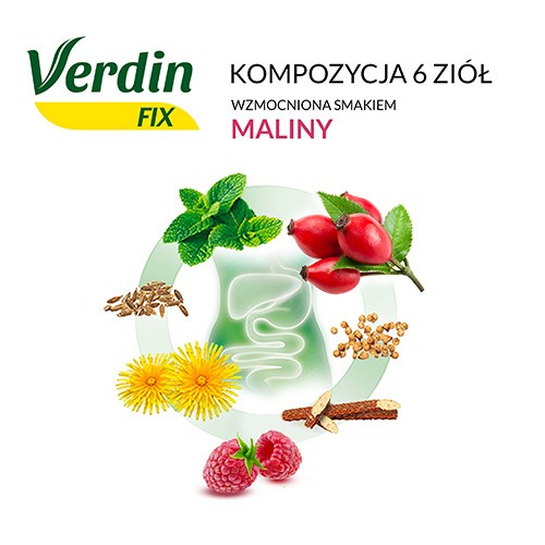 Zdjęcie produktu - 2 Verdin Fix z maliną, 20sasz.