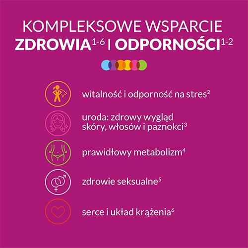 Zdjęcie produktu - 5 VIGOR multiwitamina ONA zestaw witamin i minerał&oacute;w z ashwagandhą, 60tabl.
